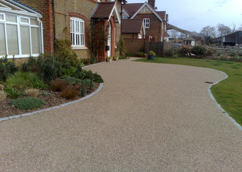 pebblecrete flooring Pebblecrete Driveway
