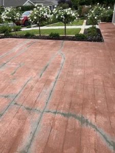 Before Driveway Resurfacing Camden Park Sydney