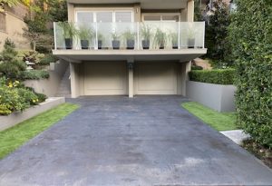Before Concrete Driveway Overlay Northern Beaches