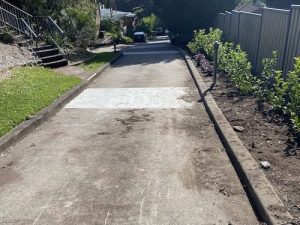 before driveway overlay ryde sydney