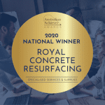 National Winner Specialised Concrete Resurfacing Business Award