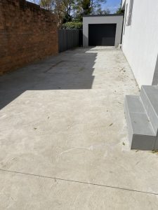 before concrete painting services southern sydney
