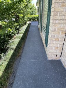 after concrete spraying services for paths