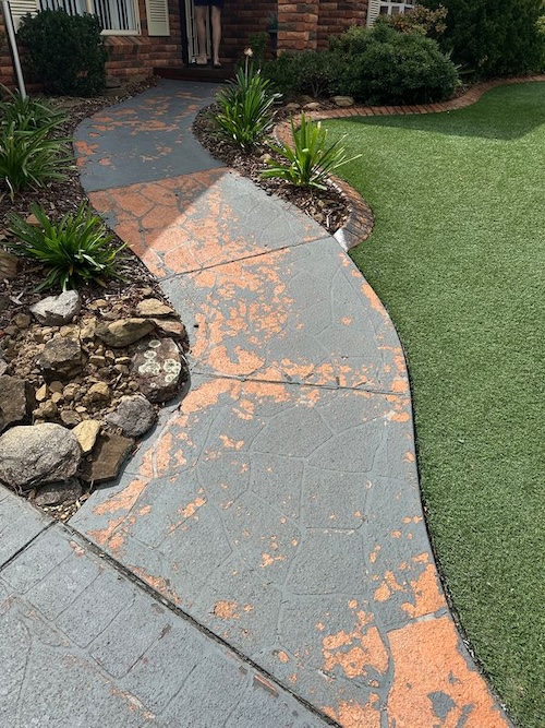 before-overlaying-a-peeled-concrete-path-south-west-sydney