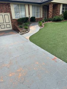 before-resurfacing-a-concrete-driveway-glen-alpine